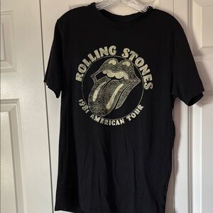 Rolling Stones Black Graphic T-Shirt